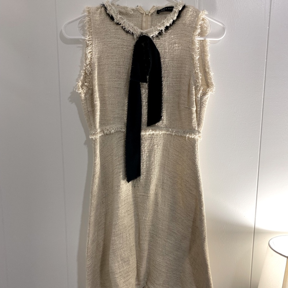 Tweed dress from Zara